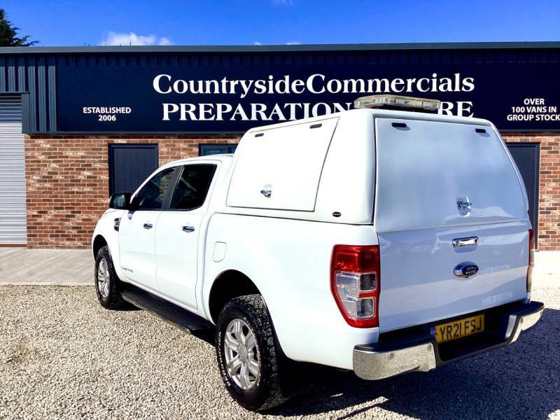 Ford Ranger Pick Up Double Cab Limited 1 2.0 Ecoblue 170 White #4
