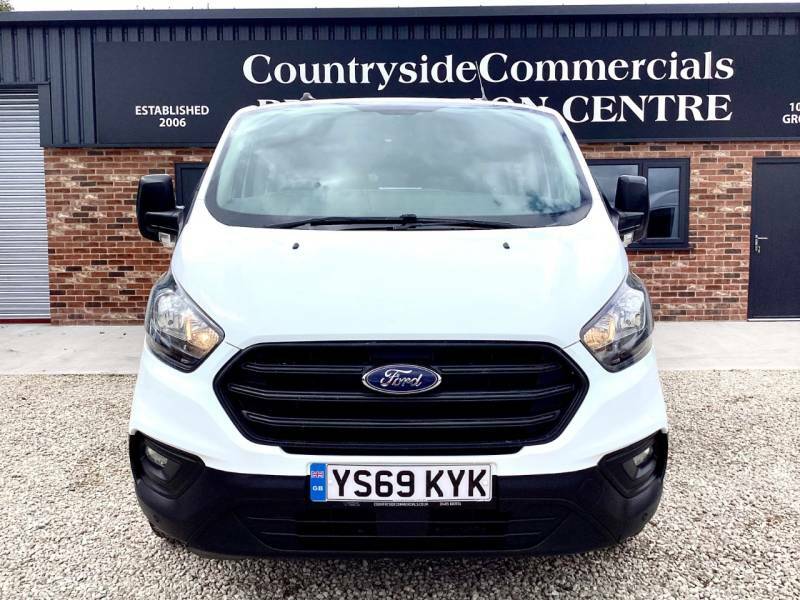 Ford Transit Custom 2.0 Ecoblue 105Ps Low Roof Dcab Leader Van White #2