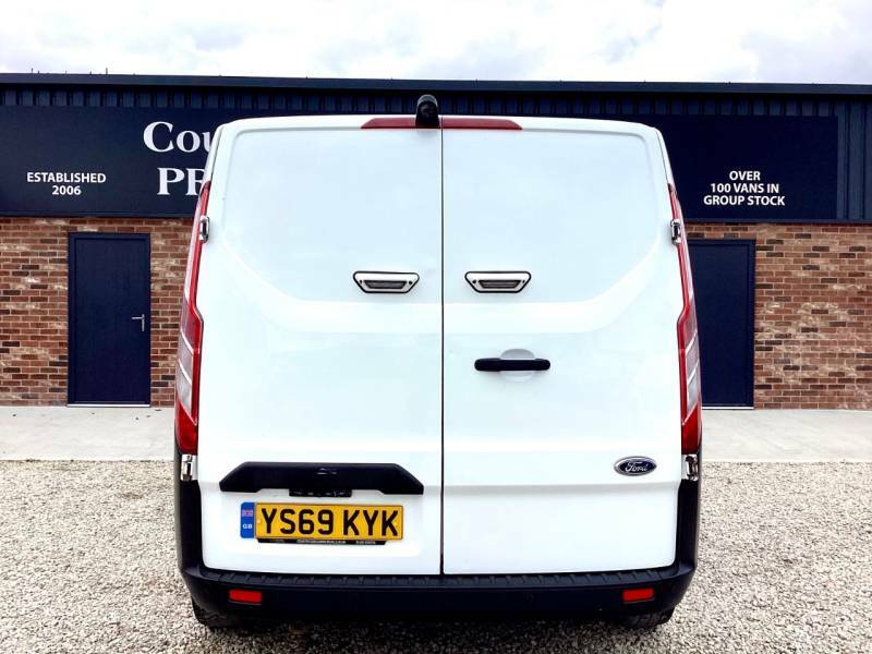 Ford Transit Custom 2.0 Ecoblue 105Ps Low Roof Dcab Leader Van White #5
