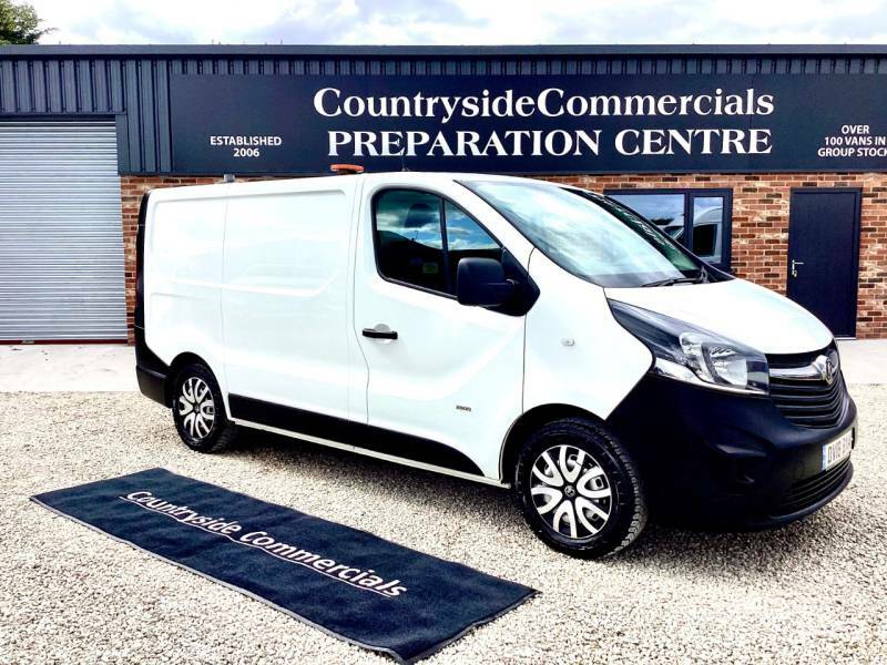Vauxhall Vivaro 2900 1.6Cdti 95Ps H1 Van White