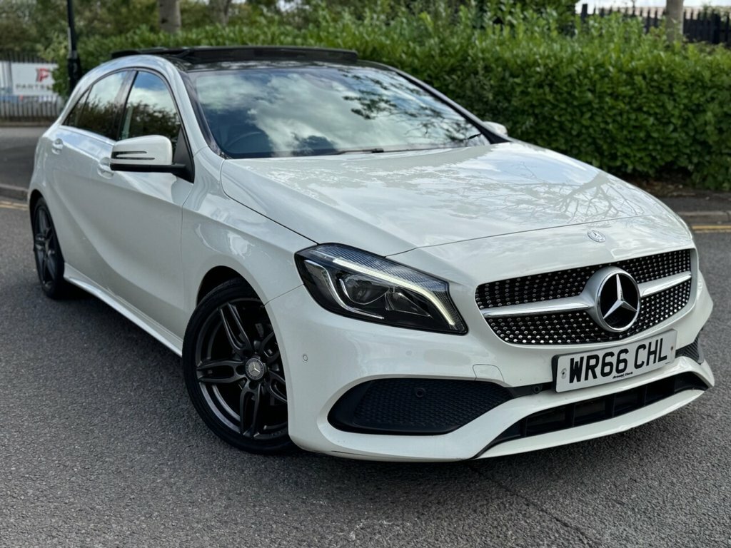 Mercedes-Benz A Class 1.5L Amg Line White