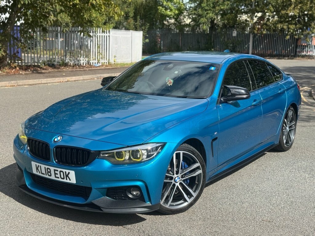 BMW 4 Series Gran Coupe 2L M Sport Blue #4