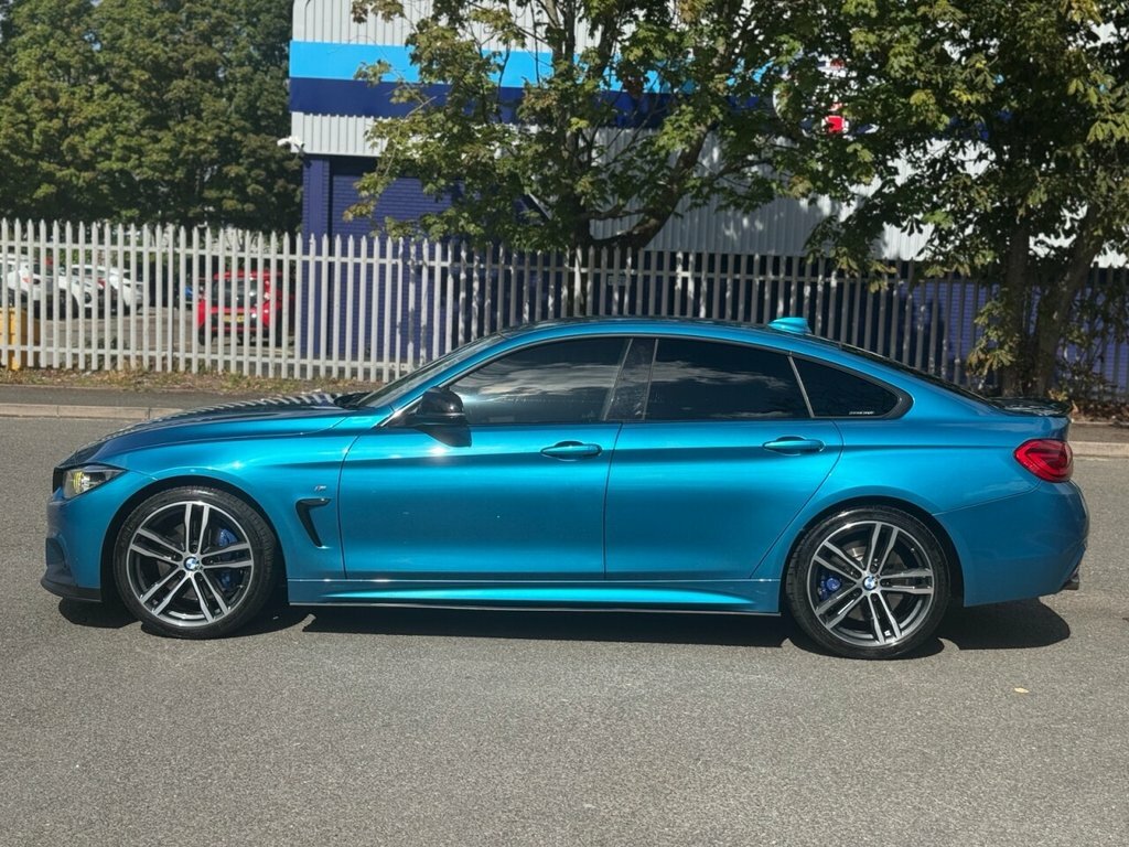 BMW 4 Series Gran Coupe 2L M Sport Blue #5