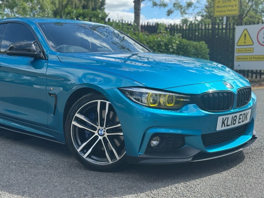 BMW 4 Series Gran Coupe 2L M Sport Blue #2