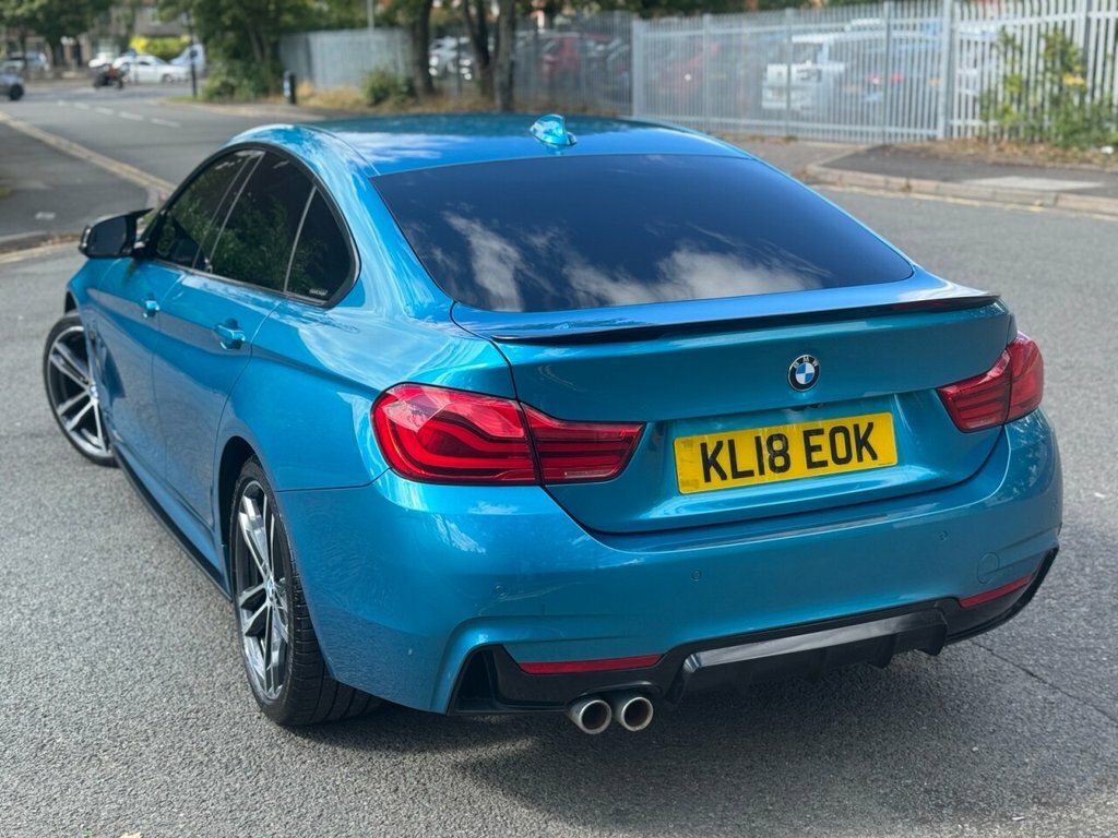 BMW 4 Series Gran Coupe 2L M Sport Blue #6