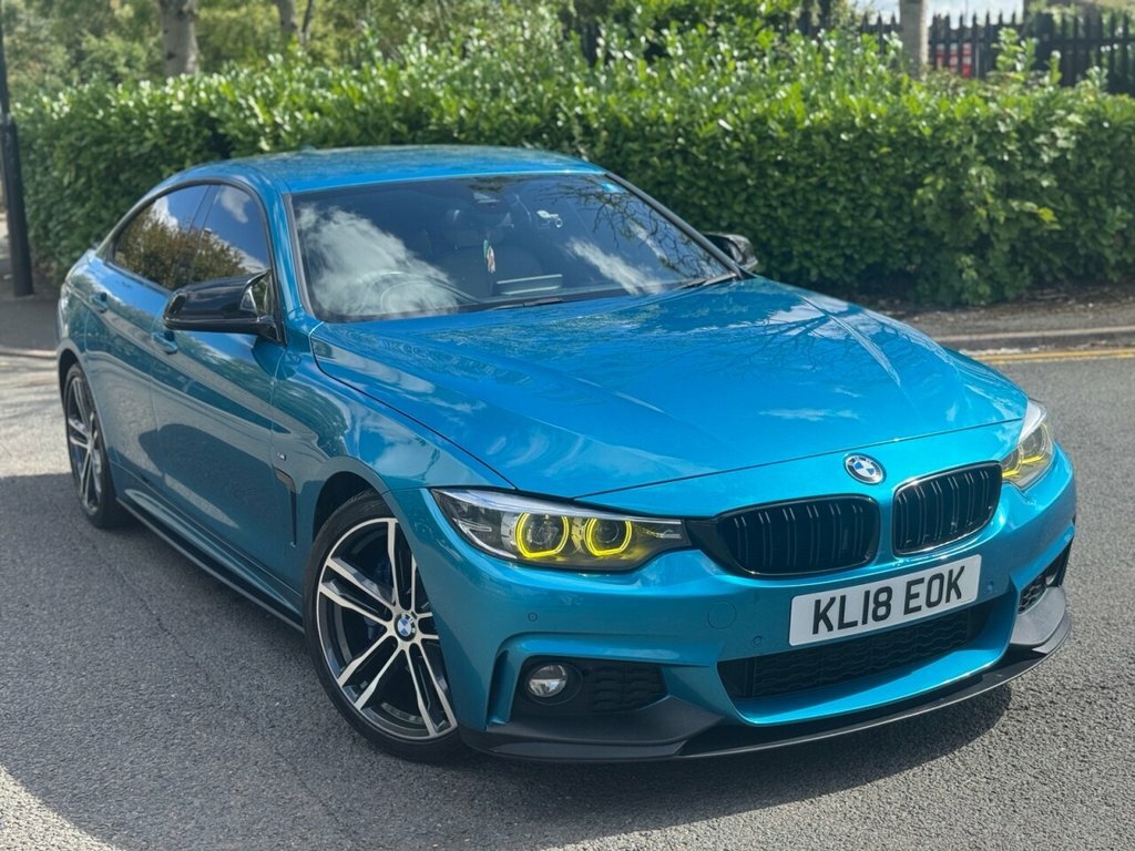 BMW 4 Series Gran Coupe 2L M Sport Blue