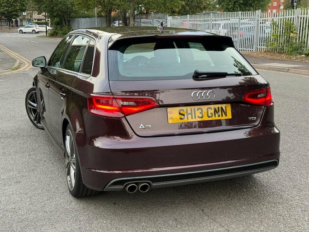 Audi A3 2.0 Tdi Se Sportback Euro 5 Ss Red #5