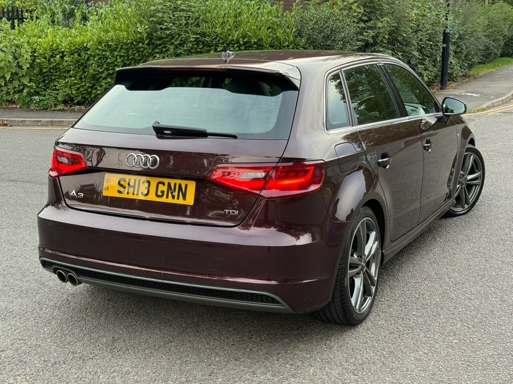Audi A3 2.0 Tdi Se Sportback Euro 5 Ss Red #7