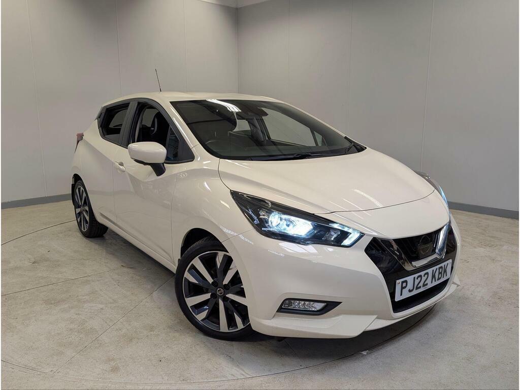 Nissan Micra 1.0 Ig-t Tekna Euro 6 Ss White