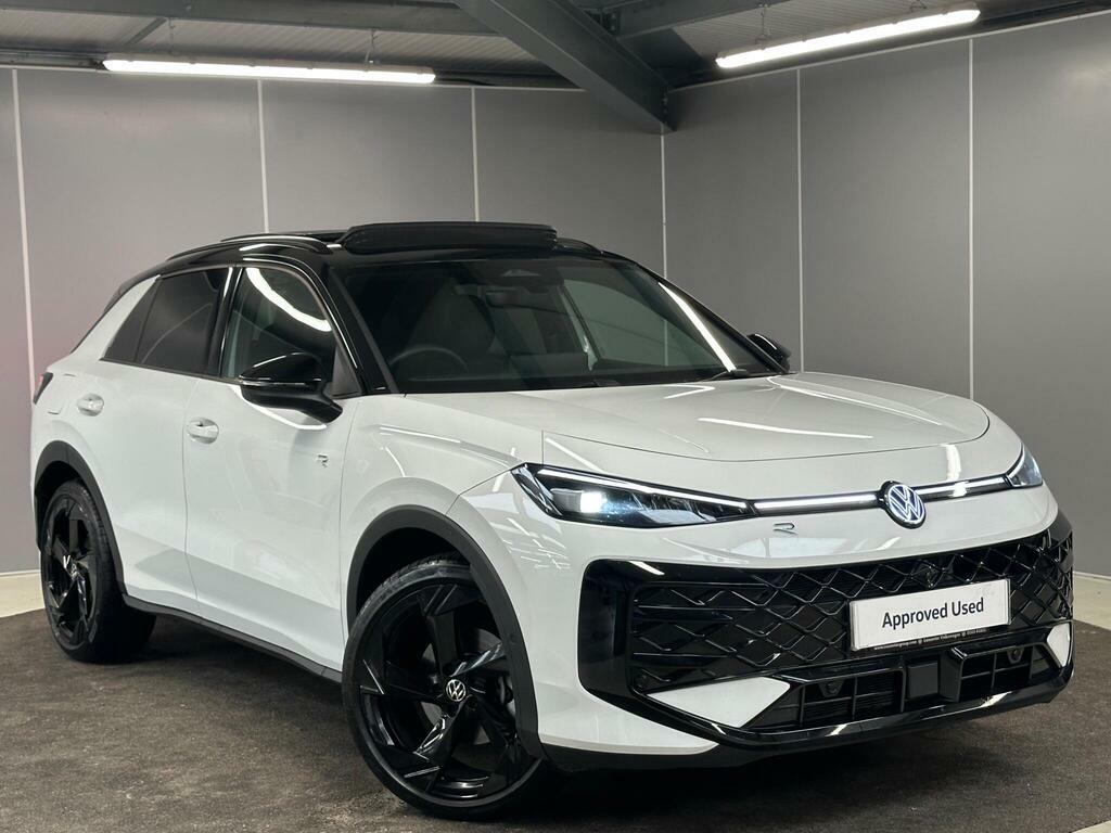 Volkswagen T-Roc 1.5 Etsi Mhev R-line Dsg Euro 6 Ss White