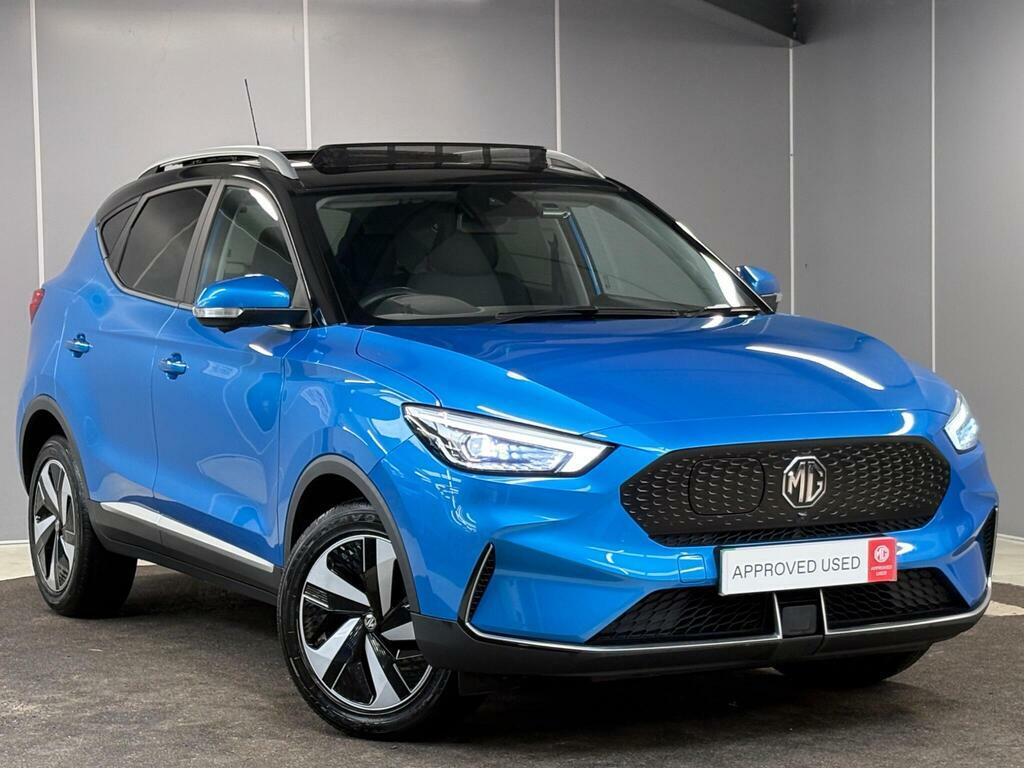 MG ZS 72.6Kwh Trophy Connect Long Range Blue