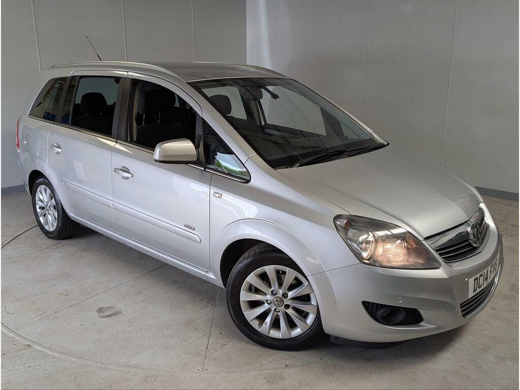 Vauxhall Zafira 1.8 16V Design Euro 5 Snav Silver