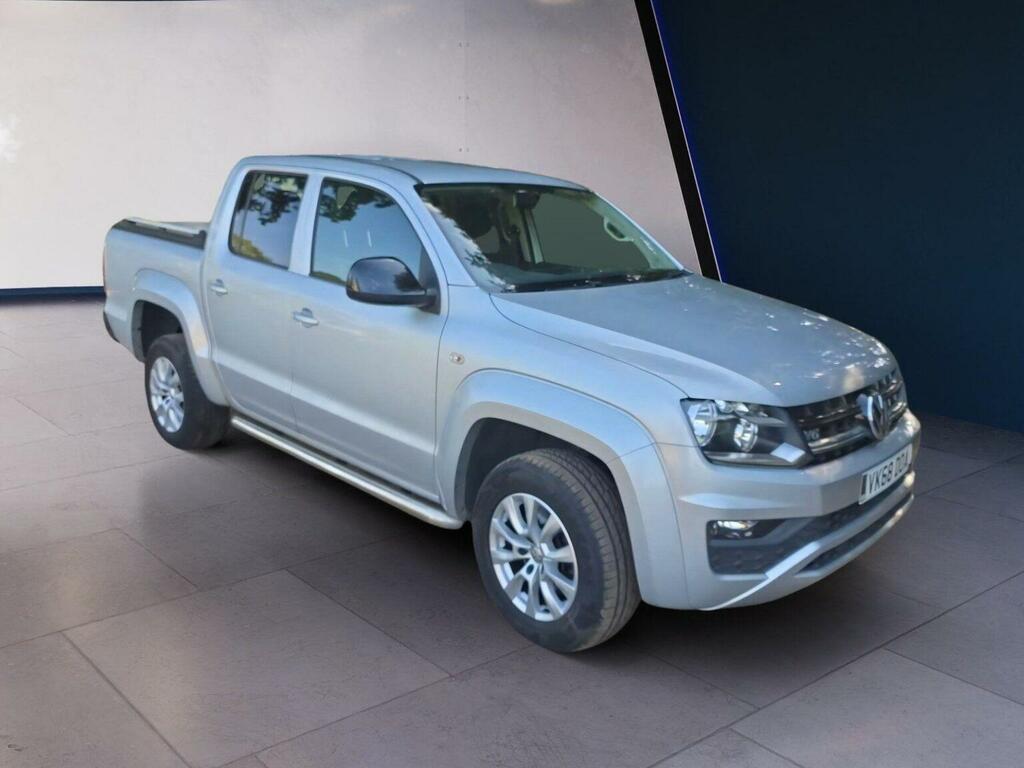 Volkswagen Amarok Pickup 3.0 Tdi V6 Trendline 4Motion Euro 6 Ss 4 Silver