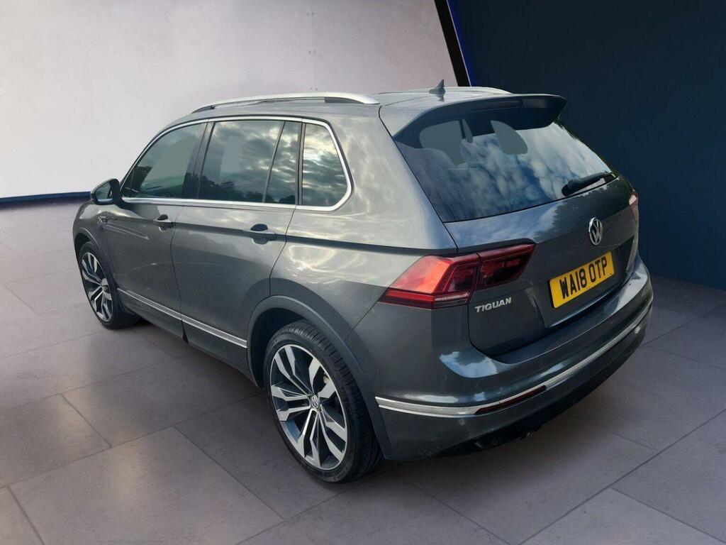 Volkswagen Tiguan 2.0 Tdi R-line Dsg Euro 6 Ss Grey #4