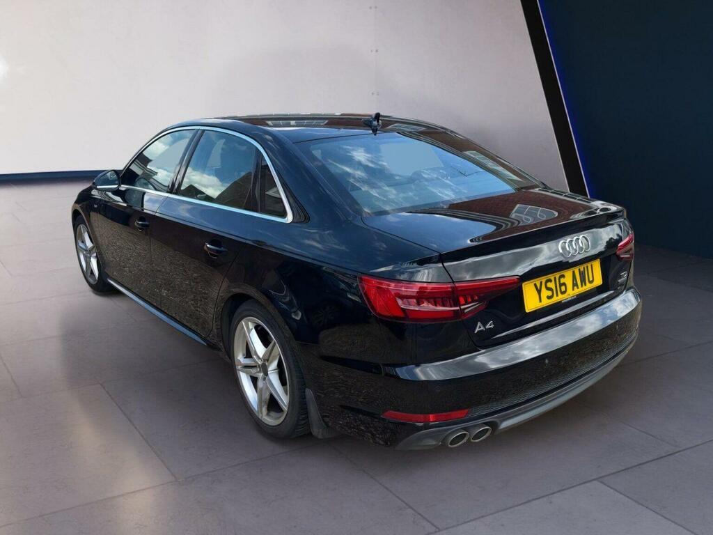 Audi A4 3.0 Tdi V6 S Line S Tronic Quattro Euro 6 Ss Black #3