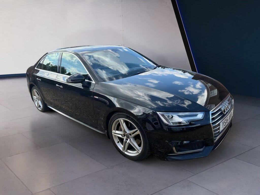 Audi A4 3.0 Tdi V6 S Line S Tronic Quattro Euro 6 Ss Black