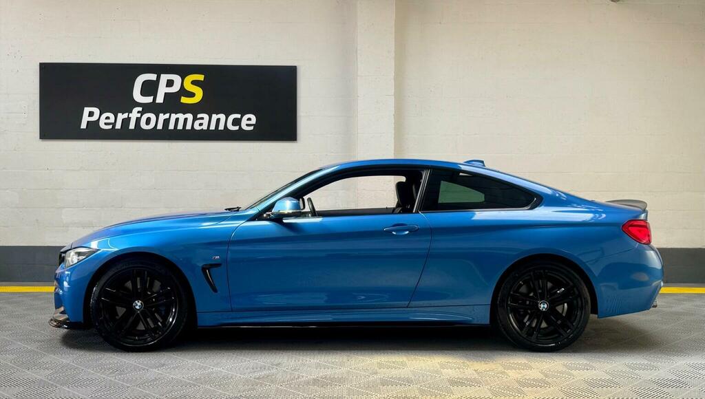 BMW 4 Series 3.0 430D M Sport Euro 6 S S Blue #4