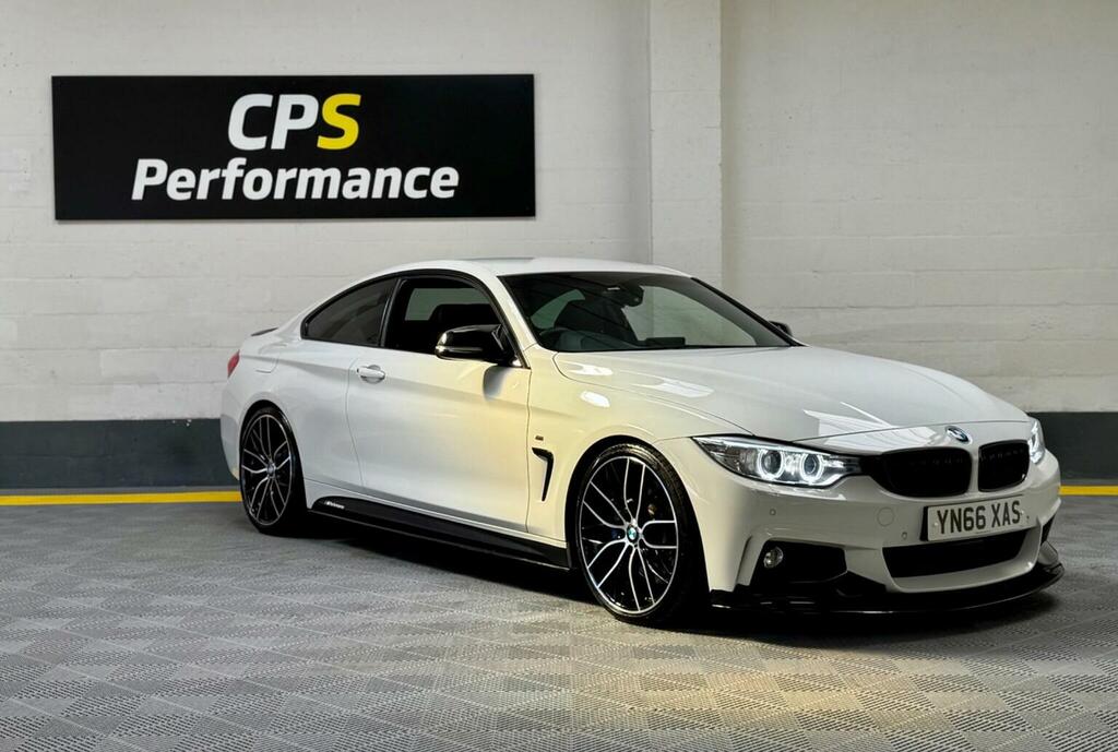BMW 4 Series 3.0 435D M Sport Xdrive Euro 6 S S White #3