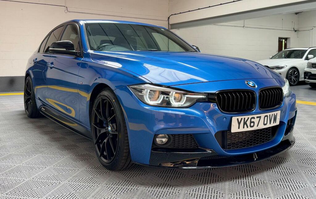 BMW 3 Series 3.0 330D M Sport Shadow Edition Euro 6 S S Blue #4