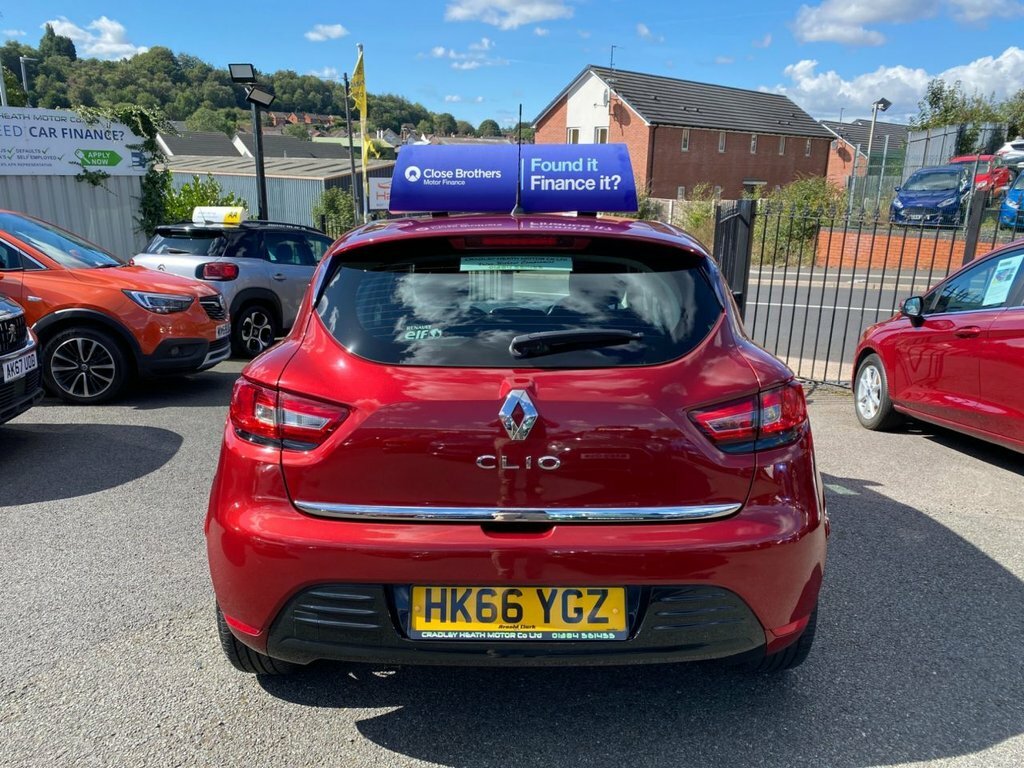 Renault Clio 1.2L Dynamique Nav Red #5