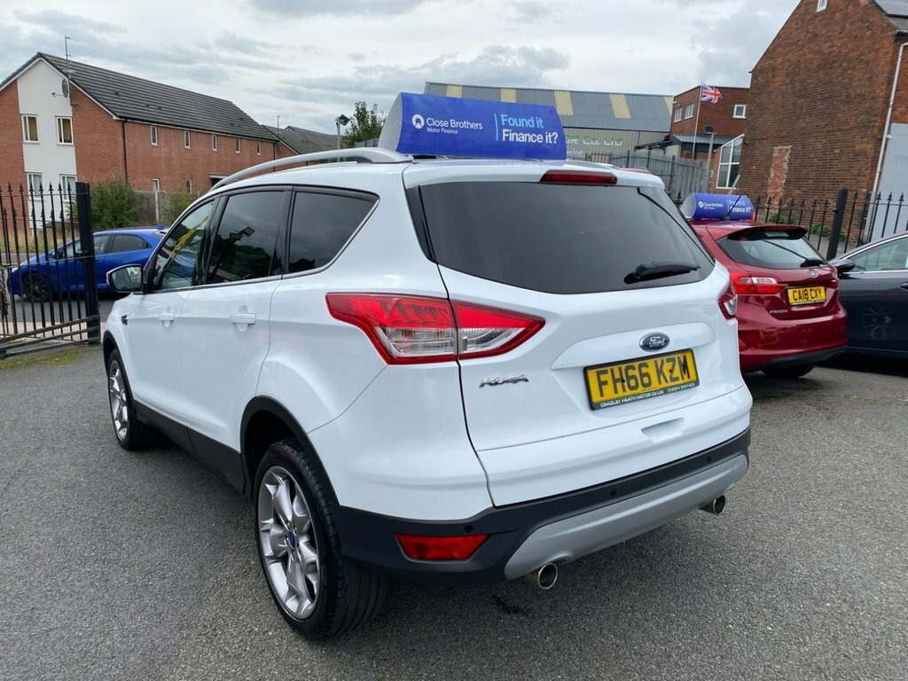 Ford Kuga 2L Titanium X Sport FH66KZM White #4
