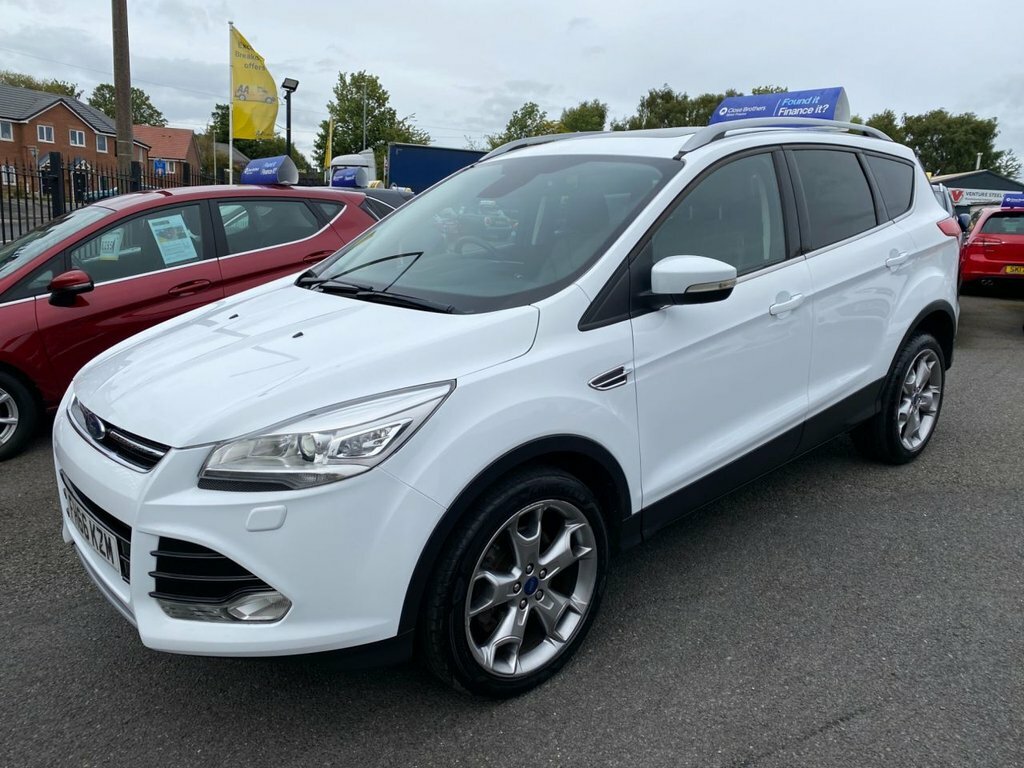 Ford Kuga 2L Titanium X Sport FH66KZM White #3