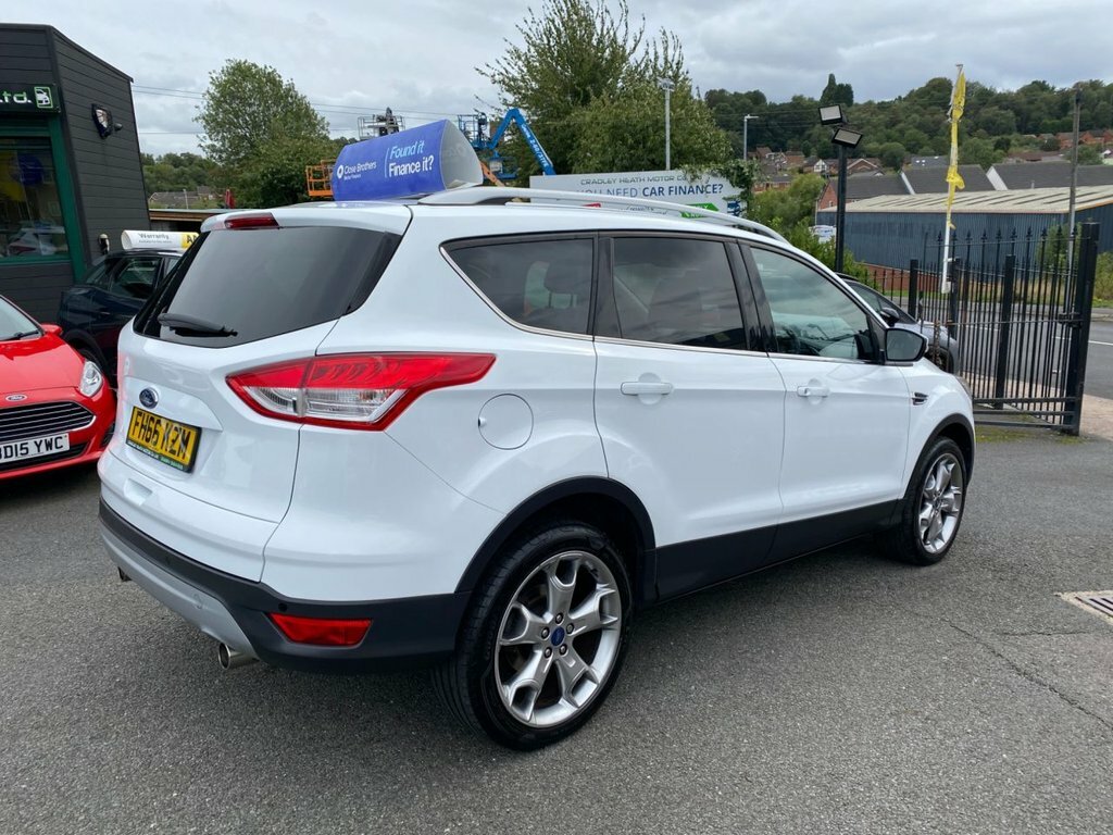 Ford Kuga 2L Titanium X Sport FH66KZM White #6