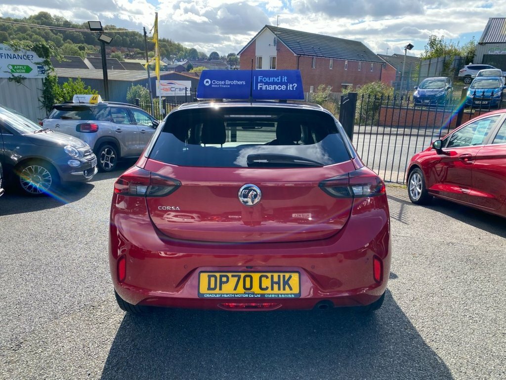 Vauxhall Corsa 1.2L Elite Nav Premium Red #5