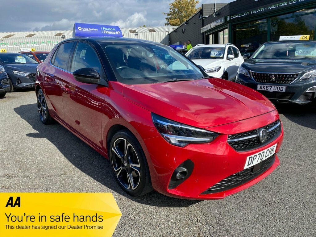Vauxhall Corsa 1.2L Elite Nav Premium Red