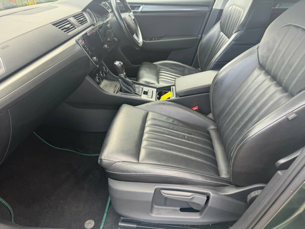 Skoda Superb Se L Blue #36