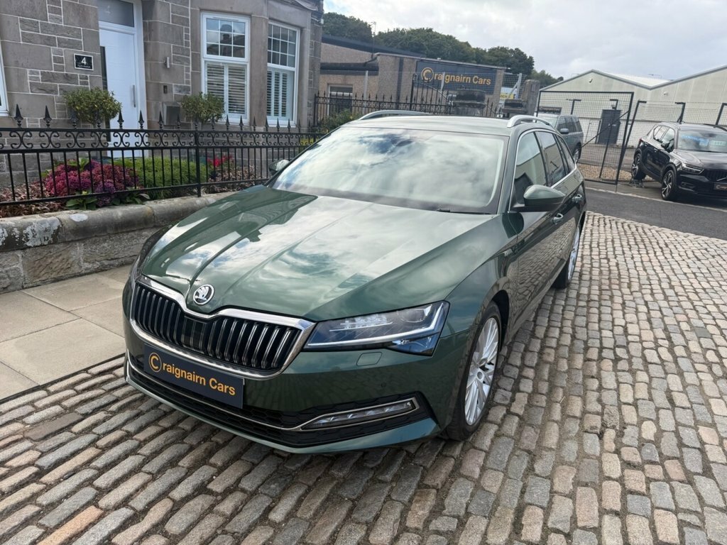 Skoda Superb Se L Blue #8