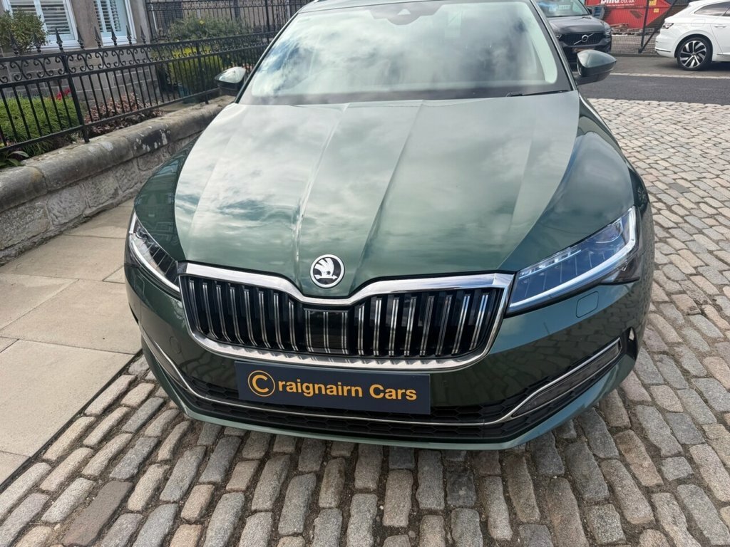 Skoda Superb Se L Blue #11
