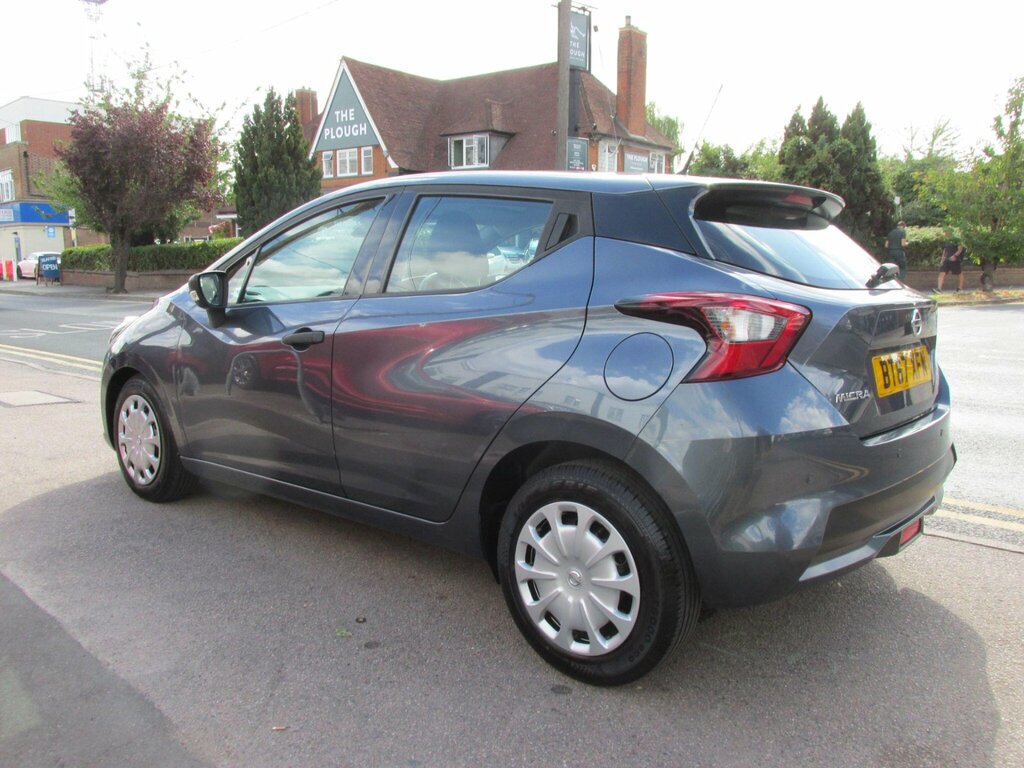 Nissan Micra 1.0 Visia Euro 6 Grey #4