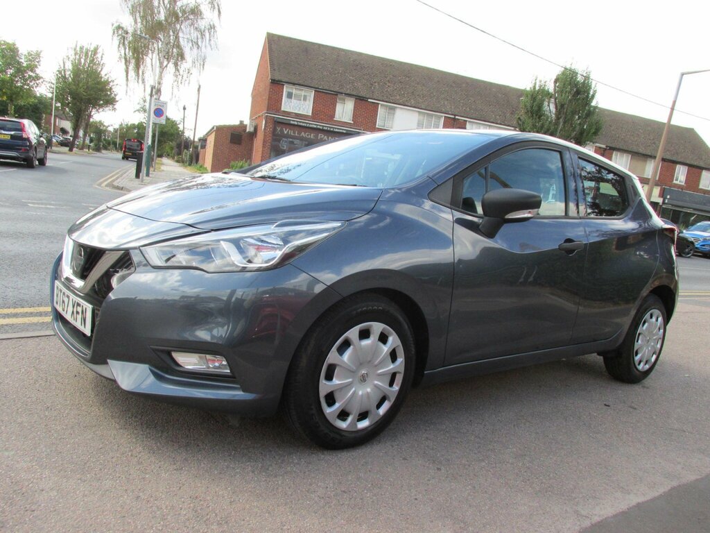 Nissan Micra 1.0 Visia Euro 6 Grey #3