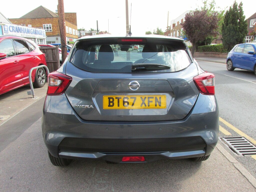 Nissan Micra 1.0 Visia Euro 6 Grey #5