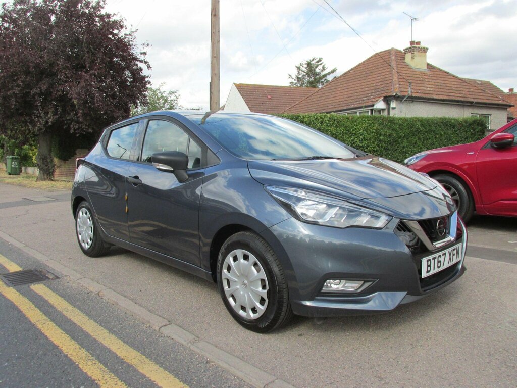 Nissan Micra 1.0 Visia Euro 6 Grey #2