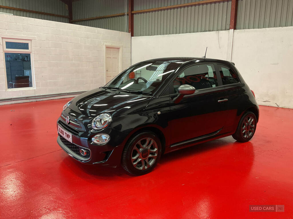 Fiat 500 1.2 S EU69TWP Black #4