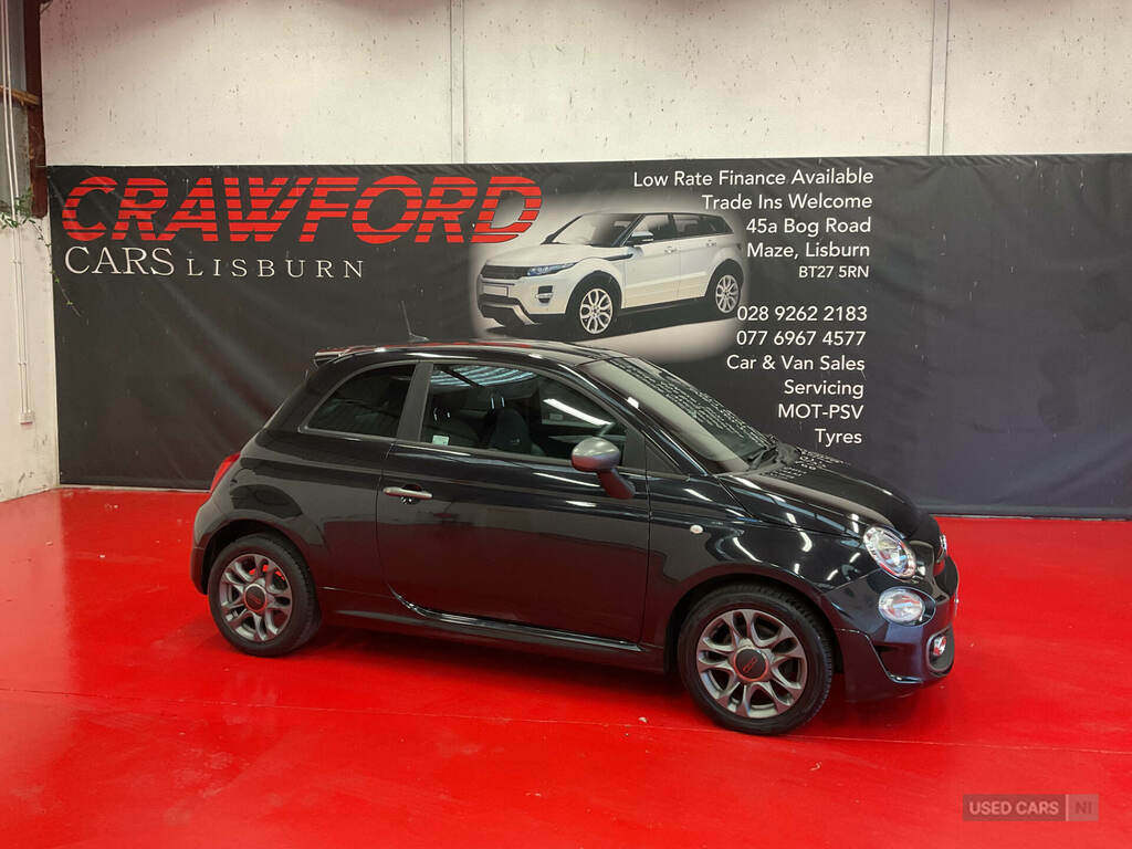 Fiat 500 1.2 S Black