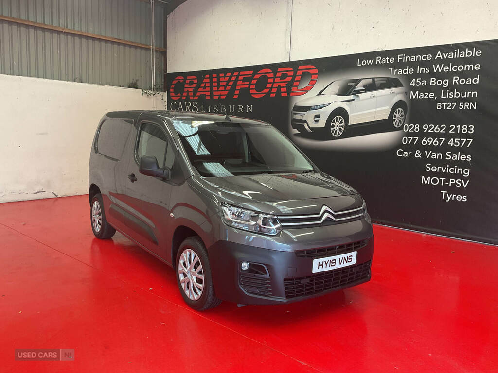 Citroen Berlingo 1.5 Bluehdi 1000Kg Enterprise 130Ps 6Speed S S Grey
