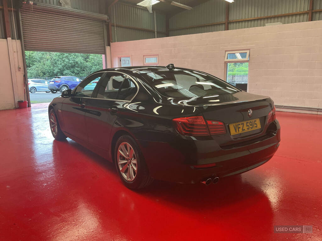 BMW 5 Series 518D 150 Se Black #4