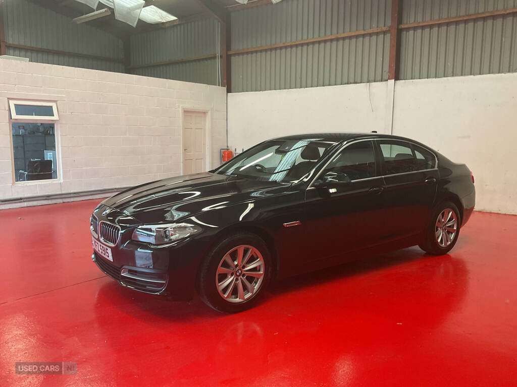 BMW 5 Series 518D 150 Se Black #5