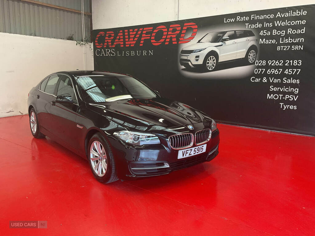 BMW 5 Series 518D 150 Se Black