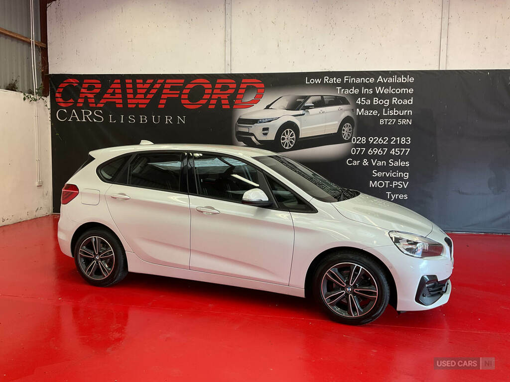 BMW 2 Series Active Tourer 218I Sport White #2