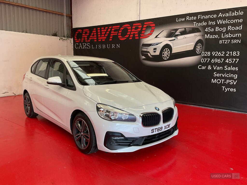 BMW 2 Series Active Tourer 218I Sport White
