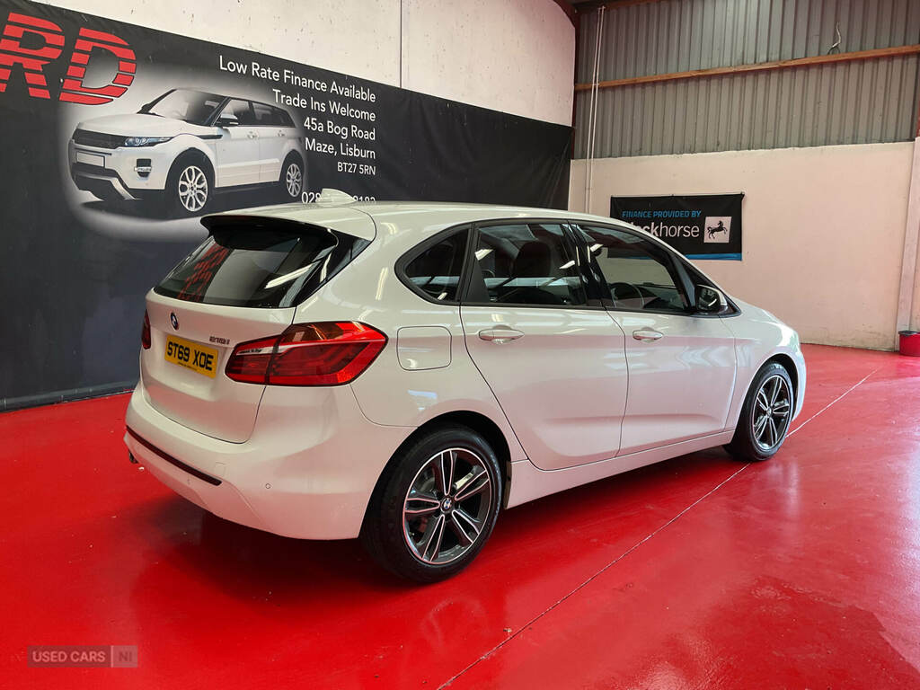 BMW 2 Series Active Tourer 218I Sport White #3