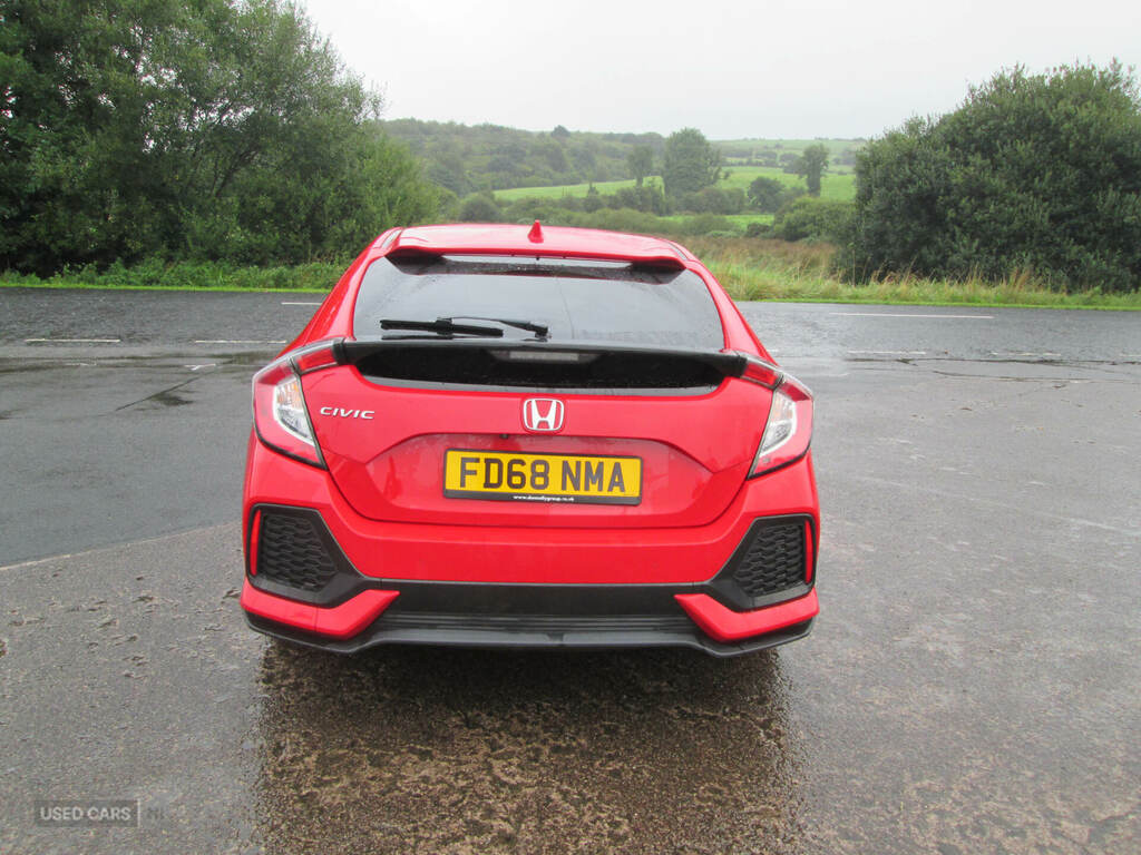Honda Civic 1.6 I-dtec Sr FD68NMA Red #6