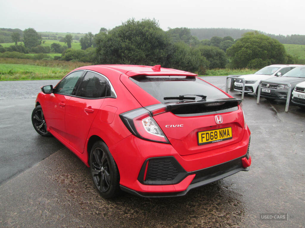 Honda Civic 1.6 I-dtec Sr FD68NMA Red #5