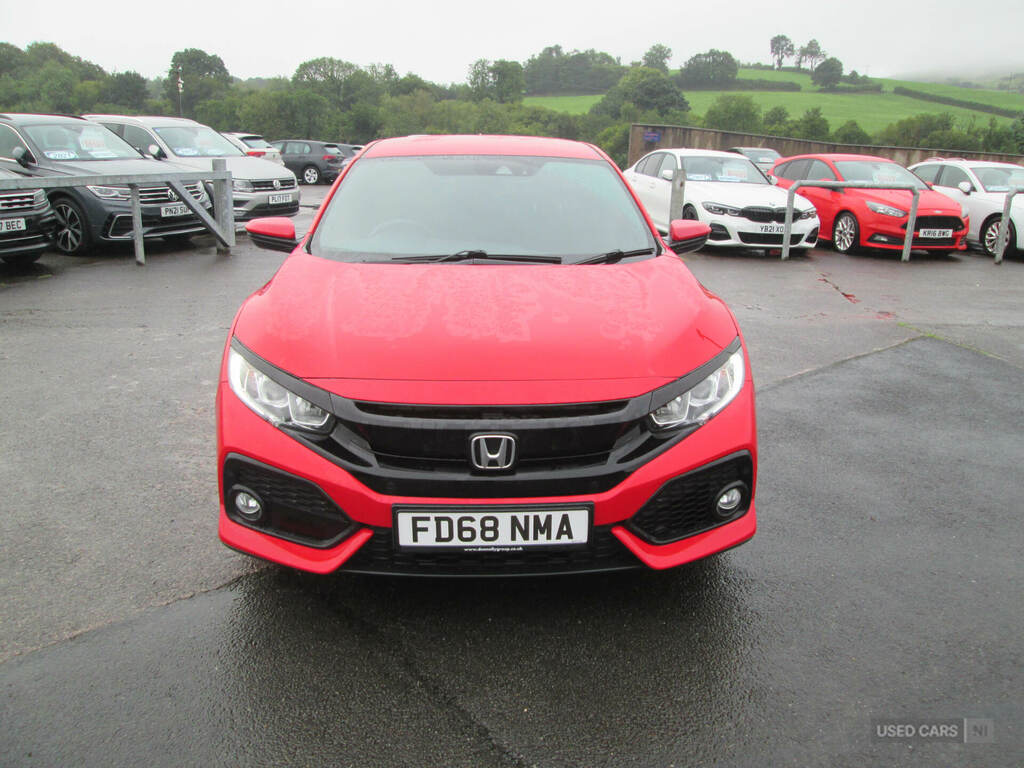 Honda Civic 1.6 I-dtec Sr FD68NMA Red #3