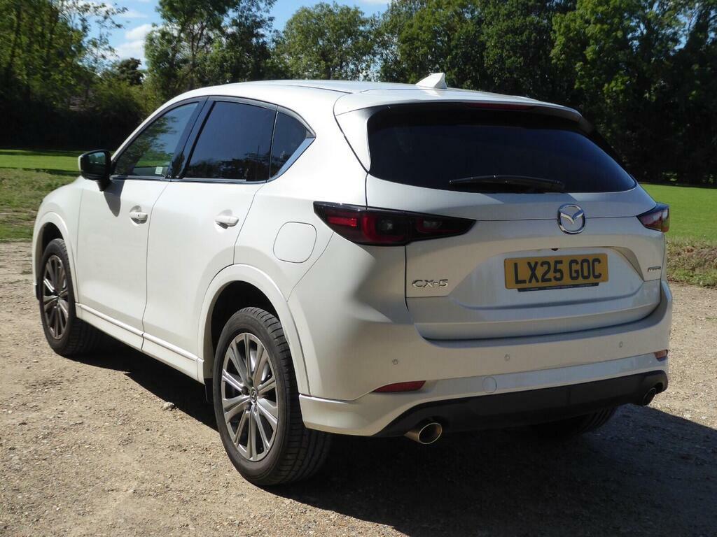 Mazda CX-5 2.0 E-skyactiv G Mhev Takumi White #2