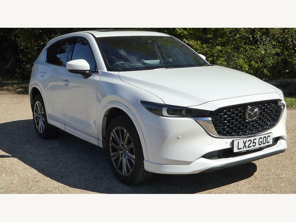 Mazda CX-5 2.0 E-skyactiv G Mhev Takumi White